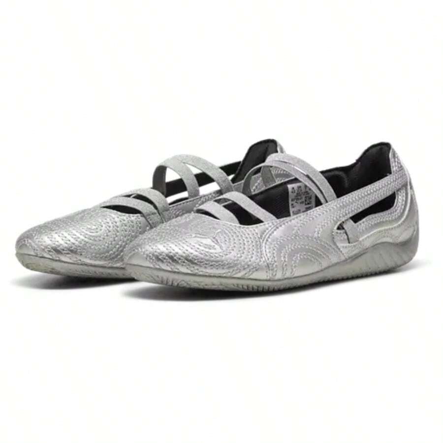 Puma Wmns Speedcat Ballet 'Metallic Silver'- 401581-01 | Modern Street Style, Comfortable All-Day - Silver-white - View 1