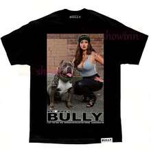Casual Printed T-Shirt King Bully Brand Pain Pit Bull Homies Sexy DGA Angels Model T Shirt, - màu đen - Xem 1