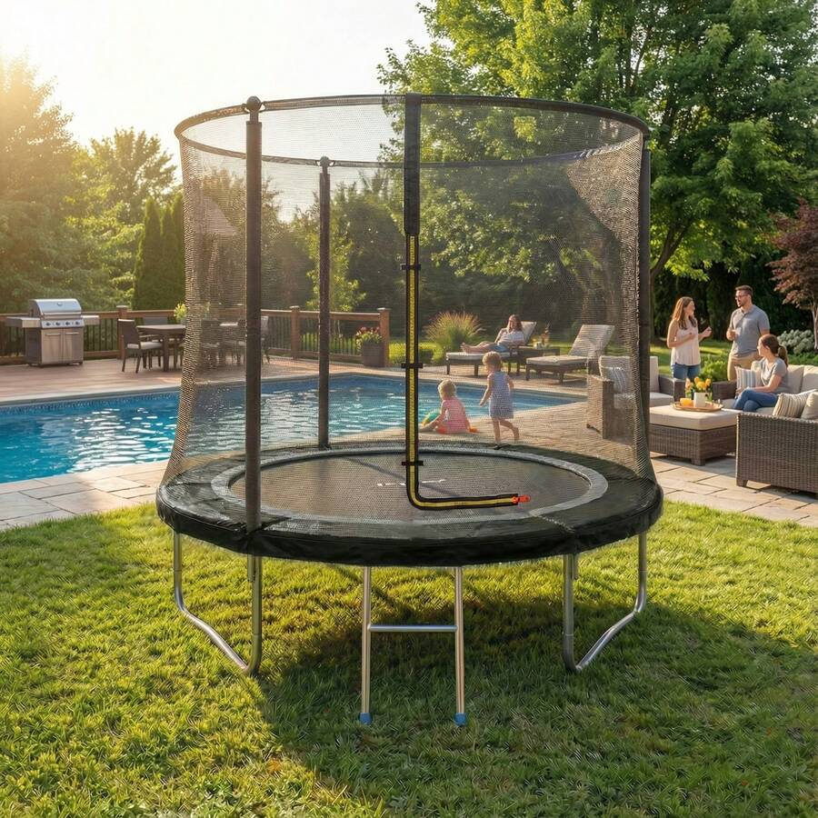 Devoko Fitness Trampolines - Black - View 1