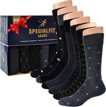 Athletic Socks - Black Print - View 12