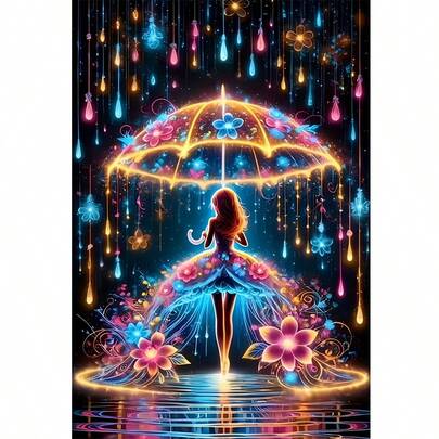 DIY钻石马赛克画，满钻亚克力钻石画艺术，DIY手工艺品，家居墙面装饰礼品