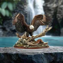 Thiết kế mới độc đáo: Tấm acrylic phẳng hình chim đại bàng uy nghi, được chế tác tinh xảo, thích hợp để bàn, là vật trang trí nghệ thuật hiện đại. - 1PC - Xem 5