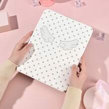 1 Peça Capa Protetora com Slot para Caneta, Suporte Magnético Multi-Ângulo com Modo Dormir/Despertar Automático, Capa de Tablet Kawaii Compatível com Pro/Air/Compatível com Samsung Galaxy A9/S9/S7/S10+/Compatível com XIAOMI Pad/5/6/7 - Multicolorido - Visão 1