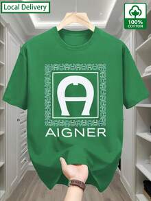 Men T-Shirts - Verde - Ver 1