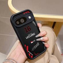 スマホケース - チャールズ・ルクレール 16 スマホカバー  ピクセル 9、9A、8、8A、7、7A プロ XL 5G対応、しなやかなTPUバックプロテクション  ピクセル 8A、9A、10  11/12/13/14/15/15 Pro/15 プラス/15 プロマックス/11プロ/12プロ/13プロ/14プロ/12ミニ/13ミニ/11プロマックス/12プロマックス/13プロマックス/14プロマックス/14プラス/5  ピクセル 8A、9A、10  11/12/13/14/15/15 Pro/15 プラス/15 プロマックス/11プロ/12プロ/13プロ/14プロ/12ミニ/13ミニ/11プロマックス/12プロマックス/13プロマックス/14プロマックス/14プラス/5 - ブラック - チェックする 3