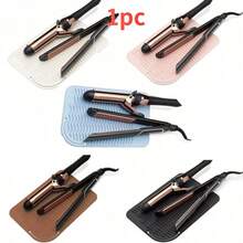 1PC Large Size Silicone Heat-Resistant Mat, Suitable For Curling Irons, 5-Piece/3-Piece/1-Piece Hair Straighteners, And Other Hair Styling Tools. Portable Heat Tool Mat, Suitable For Travel Dressing Tables, Hair Salons, Hair Styling Products And Accessories. It Is An Essential Item For Hair Salons And Beauty Travel, Back-To-School Season, And Travel Vacations. It Is Also A Must-Have For Women's Hair Accessories, Detangling Brushes, Hair Styling Accessories, Hair Dryers, Hair Care Products, Hair Styling Tools, Hair Products, Hair Care Products, Curling Brushes, Barbers, Hair Styling Accessories, Hair Styling Equipment, Travel Essentials, Hairstyles, Hair Styling, Hair, Travel, Hair Styling Products, Hair Styling Tools, Hair Styling Supplies, Barbers, Hair Styling Accessories, Barbershops, Hair Styling Equipment - 1PC - Random Color - View 13