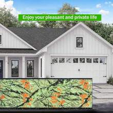 1pc Polyester Balcony Privacy Screen, Opaque Balcony Cover With Metal Eyelets, UV Protection Balcony Cladding For Balcony Railing Garden Patio Deck - Multicolor - View 7