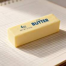 黄油面包造型软萌玩具 - 便携式掌心大小，挤压式减压玩具，柔软手部按摩器，生日和节日送礼佳品 - 彩色 - 查看 10