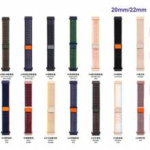 SMART WATCH MX Correa Nylon 22mm Para Huaweii Watch Gt6/gt5/gt4/gt3 - Azul Multicolor 2 - Ver 4