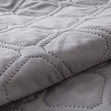 Protector de colchón impermeable y grueso Funda protectora para colchón Protector de colchón para hoteles - Gris - Ver 3