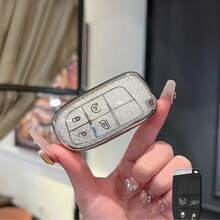 Zinc Alloy Key Fob Cover Suitable For Compass, Grand Cherokee, Liberty, Commander Vehicles - one-size - View 11