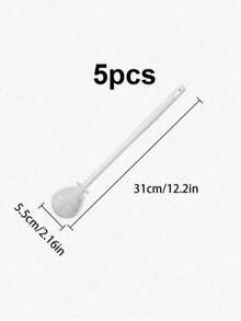 Bộ cọ rửa bình sữa bằng silicon 5 món, dụng cụ vệ sinh cốc cán dài, cọ rửa nhà bếp, thích hợp cho bình sữa, cốc, nồi, ly. - nhiều màu - Xem 9