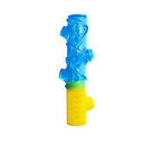 Um tipo de Vara de Mascar para Cães Multicolorida, Congelável e Preenchível com Água, para Mastigação, com Vários Estilos. É um brinquedo de autoentreterimento para animais de estimação quando estão sozinhos, um brinquedo de mascar para combater o tédio, um brinquedo interativo, um brinquedo de companhia e um presente perfeito para cães. - Multicolorido - Visão 17