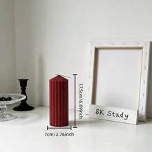 1 cây nến thơm hình bánh răng màu đỏ tía, đường kính 2,76 inch, nến sáp đậu nành không khói, thích hợp trang trí nhà cửa, tiệc tùng, trang trí bàn, quà tặng ngày lễ, bữa tối, tiệc chiêu đãi/liên hoan, thư giãn/thiền định, tạo ánh sáng dịu nhẹ, tạo không khí lãng mạn, trang trí đám cưới, quà cưới, trang trí ngày lễ, quà mùa đông, quà tặng cho nữ - 1PC - Xem 13