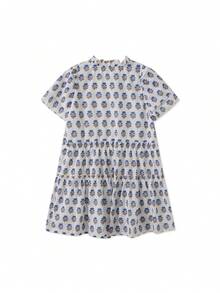 Elevate Your Style With Our Blue Polyester Dress - Azul cielo profundo - Ver 2