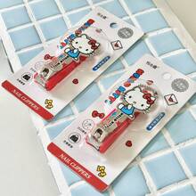 SANRIO Official Nail Clipper, Cute Anti-Splash Nail Scissors, Individual Student Use - A - View 1