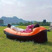 Kasur Angin Portabel, Sofa Tiup Portabel, Kursi Luar Ruangan Rakitan Cepat, Desain Bantal Terintegrasi, Lembut dan Nyaman, Ideal untuk Tepi Kolam Renang, Liburan Pantai, Perjalanan, Festival Musik, Halaman Belakang dan Berkemah, Pilihan Terbaik untuk Rekreasi dan Hiburan di Luar Ruangan - MultiWarna - View 5