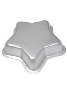 1 khuôn làm bánh hình ngôi sao 5 cánh, khuôn làm bánh bông lan và thạch, dụng cụ làm bánh 3D bằng hợp kim nhôm tự chế cho lò nướng - Nhiều màu - Xem 5