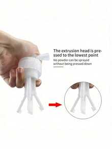 Powder Spray Bottle,Makeup Powder Dispenser, Plastic Powder Spray Bottle,Fine Powder Spray Bottle,Portable Sprayer,Styling Tools Accessories,Multifunctional Dispensing Bottles,Home Beauty Tools, Travel Cosmetics Tool,For Barbershops,Hair Salon,Prickly Heat Powder, Nail Art,Various Powder Products,Easy To Carry,Travel-Sized Bottles - Multicolor - View 9