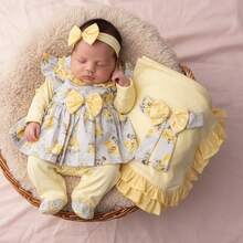 Baby Girls Rompers - צהוב - ראה 1