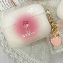 Dreamy Rose Protective Case Suitable Compatible With Apple Wireless Charging Case, Scratch-Resistant And Anti-Drop - Clear - View 8