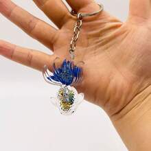 Large Goldfish Keychain, 3D Acrylic Luminous Small Fish Keyring, Student Backpack Pendant, Creative Gift - Multicolor - View 12