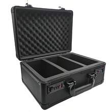 Large Size Graded Card Storage Case Trading Card Protection Box For BGS PSA TGC - Negro - Ver 8