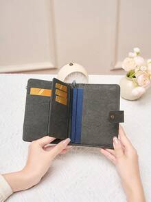 CHARM INFINITE RFID 防盗创意飞机造型护照夹钱包，带拉链 - 男女通用防盗护照收纳包，多卡位和腕带设计，可收纳机票、信用卡、硬币，是旅行、度假、圣诞节的理想之选 - 彩色 - 查看 4