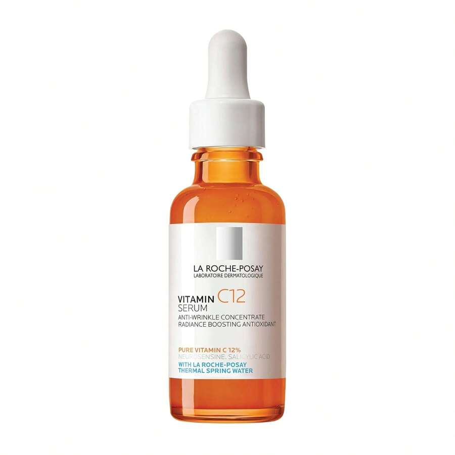 La Roche-Posay Pure 12% Vitamin C Serum For Face With Hyaluronic Acid & Salicylic Acid, Hydrating Face Serum, Boost Radiance & Reduce Wrinkles, 2 Formulas For Normal Or Oily Skin Control - Vitamin C - Xem 1