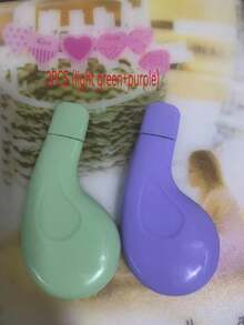 温和洁面毛孔工具 - 非电动洁面铲，纹理表面设计，浅绿色手柄，四季皆宜 - 彩色 - 查看 19