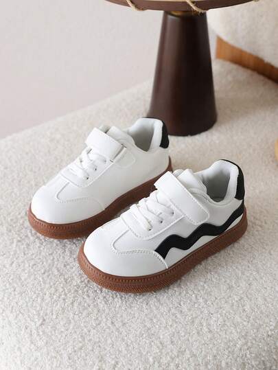 1 Pair Spring/Autumn New Kids Sports Shoes, Boys/Girls Toddler Casual Soft Bottom Sneakers