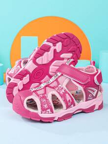 Sandalias deportivas de senderismo ligeras de punta cerrada para verano y actividades al aire libre - Rosa Fucsia - Ver 1