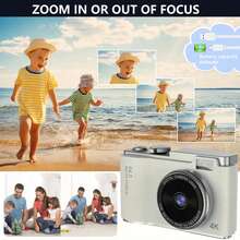 48MP HD Digital Camera For Kids, Digital Zoom Clear Imaging, Portable For Travel & Outdoor, Life Recording, Comes With 32GB Memory Card, Suitable Gift For Boys & Girls Aged 3-12 - Multicolor - View 3
