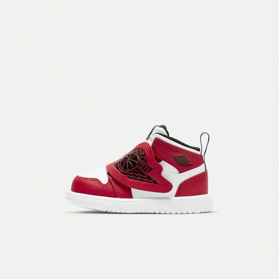 幼童款 Sky Jordan 1 (TD) 中帮篮球鞋 BQ7196-106 - 紅色 - 查看 1