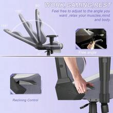 Gaming Chairs - Purple - View 5