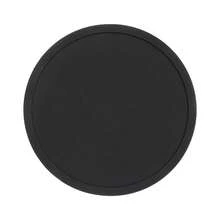 Posavasos redondo de silicona aislante del calor, posavasos minimalista, tapete antescaldaduras para taza de té, posavasos resistente al calor - Multicolor - Ver 14