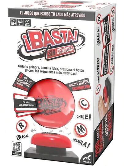 ¡RecomendadoJuego De Mesa Basta Sin Censura¡Top de Temporada