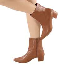 Women Ankle Boots & Booties - Lạc đà - Xem 6