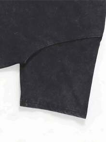 230g Double-Sided Washable T-Shirt With Eagle Scripture Pattern Printed On It, Suitable For Outdoor Adventure Travel On The Streets, And The First Choice For Family, Friends, And Colleagues As Gifts! - Black - View 4