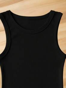 Knitted Fabric. None. Women's Clothing. Casual And Versatile Everyday Wear. - 黑色 - 查看 4