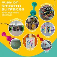 Suction Cup Darts, Toss Game Family And Party, Silicone Throwing Game Backyard, Indoor And Outdoor Fun, Limited Expansion Pack, Milky - Initial - View 3