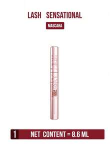 Maybelline Máscara LASH SENSATIONAL #Castanho 8,6ml/0,29fl Oz - Mais Vendida. Uma única passada cria cílios supercurvados e alongados. Fórmula à prova de borrões e à prova d'água. Design com pincel de dupla face. Enriquecida com aminoácidos para nutrir e condicionar os cílios. Aplicação fácil em 3 passos, ideal para uso diário, cria cílios volumosos e curvados o dia todo. - Máscara para cílios Maybelline High Curl (Marrom Caramelo) - Ver 4