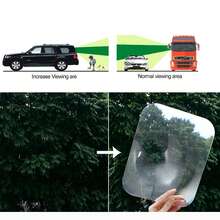 Wide Angle Car Stickers Automobile Parking Sticker Transparent Fresnel Lens Car Reversing Sticker Helpful - A - View 5