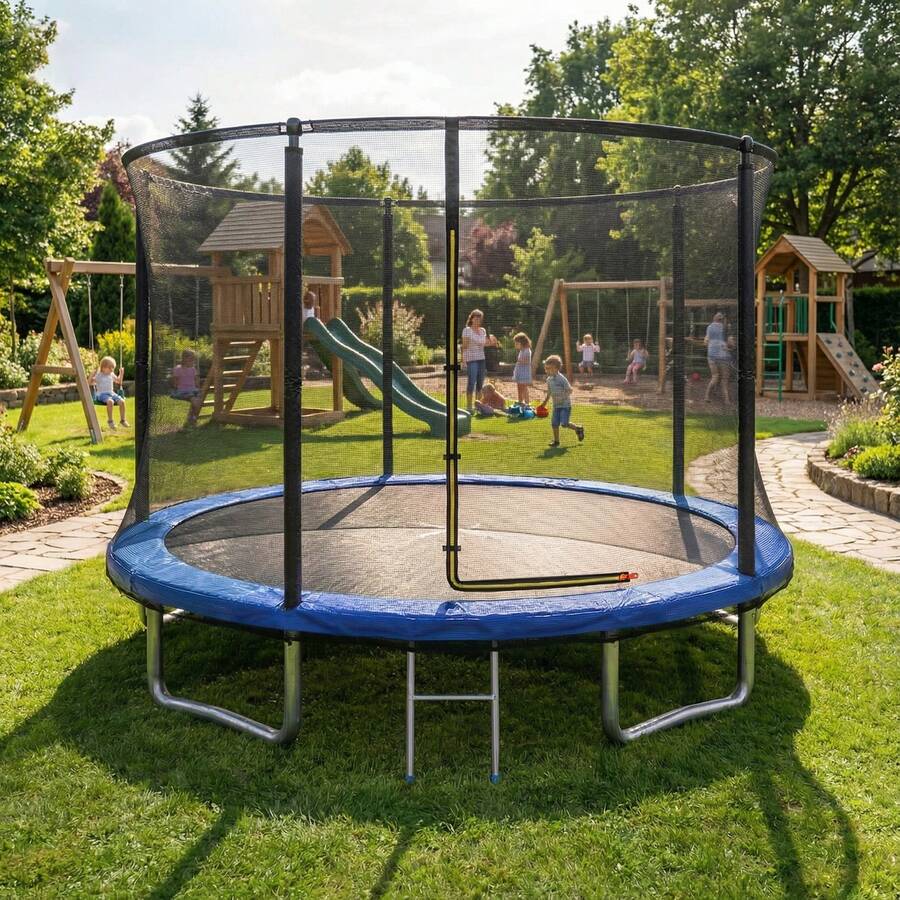 Devoko Fitness Trampolines - Blue - View 1