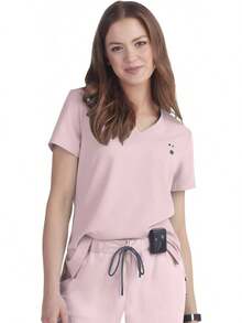 ¡Recomendado! Blusa de Trabajo KOI Next Gen 1010 para Mujer. Blusa de Temporada. - Sueño rosa - Ver 2