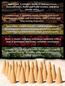 70克天然香锥，持久留香，净化空气，5种香型可选，适合瑜伽、冥想和居家香氛 - 香錐 - 查看 12