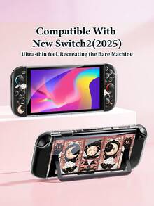 Ayotu 1 buah Casing Pelindung Bertema Kartu Tarot untuk Nintendo Switch 2/Switch NS/Switch OLED/Switch Lite, Generasi Baru Pola Bintang Matahari Bulan TPU Soft Shell, Pelindung Kontroler Game Universal, Casing Pelindung Kontroler Switch, Aksesori Gaming Switch, Anti Jatuh, Anti Selip, Tahan Gores, Tampilan Modis - MultiWarna - View 7