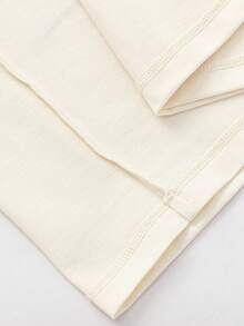 Áo thun ngắn tay cho bé gái, chất liệu cotton, thấm hút mồ hôi, nhanh khô, in họa tiết. - Màu trắng sữa - Xem 7