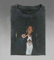 Vintage Adam Sandler Graphic Tee 90s Movie Shirt (1) - màu đen - Xem 1