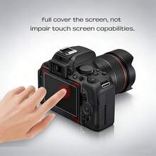 3pcs/Set Screen Protector For Alpha 7C II/A7C2/ZVE10 II/A7CR/ZVE I/A7CM2/A7CM2/A7C II/A7M4/A6700/A74 Camera, Made Of 9H Hardness Tempered Glass, Anti-Scratch, Anti-Glare, Anti-Fingerprint - 3pcs Transparent - View 4